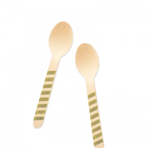 Spoon - Stripe Gold